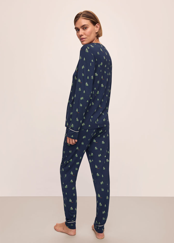 Gisele Printed Crew Pajama