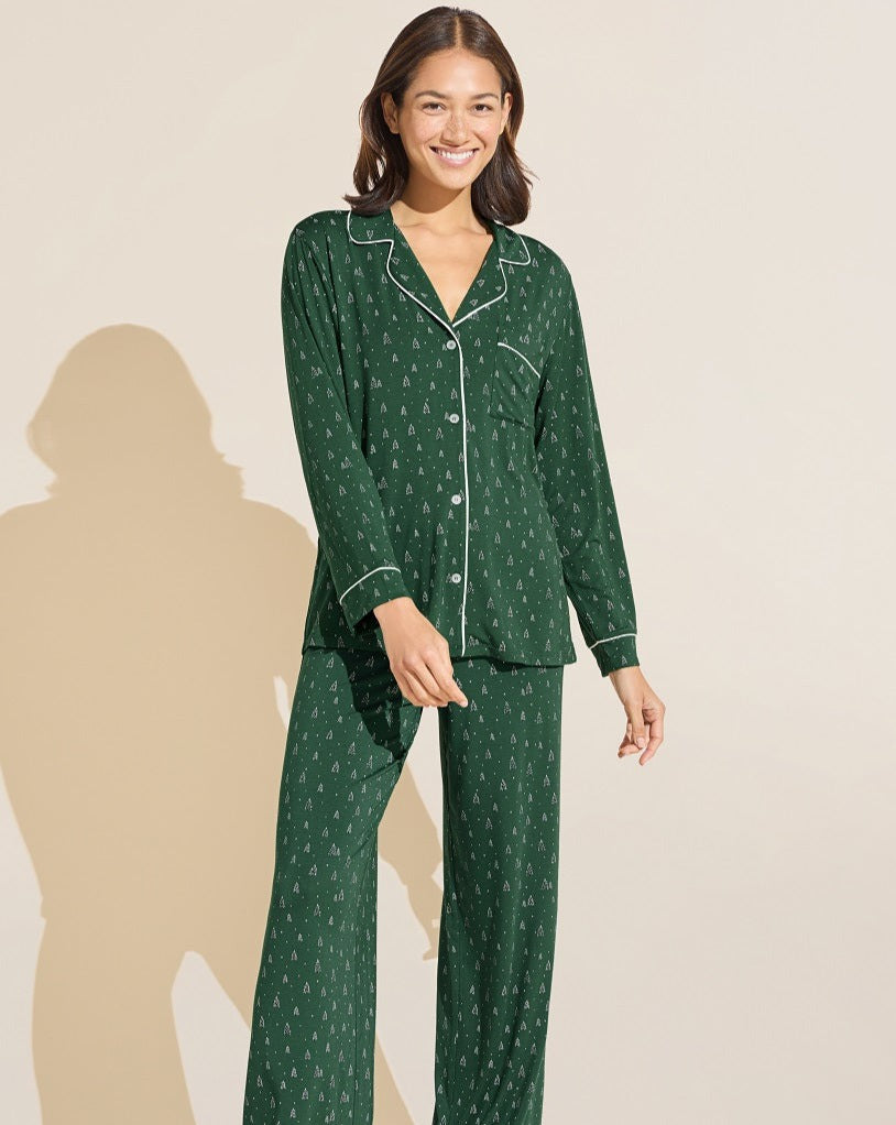 Gisele Printed Pajama: Limited Holiday Edition