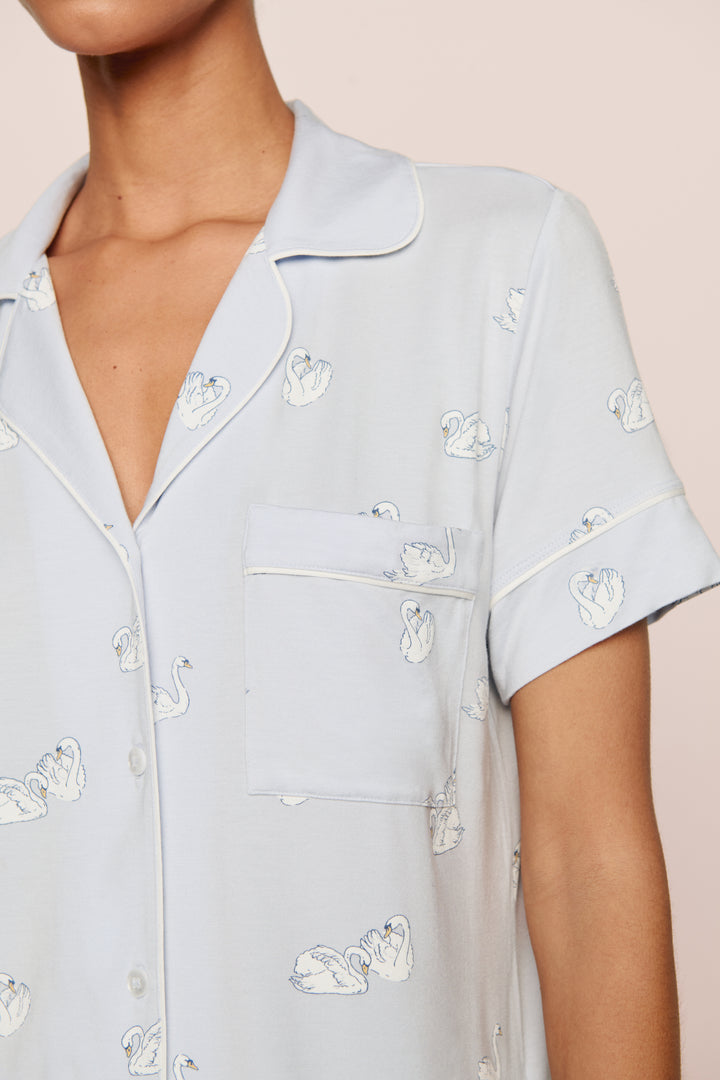 Gisele Printed Relaxed Short PJ Set