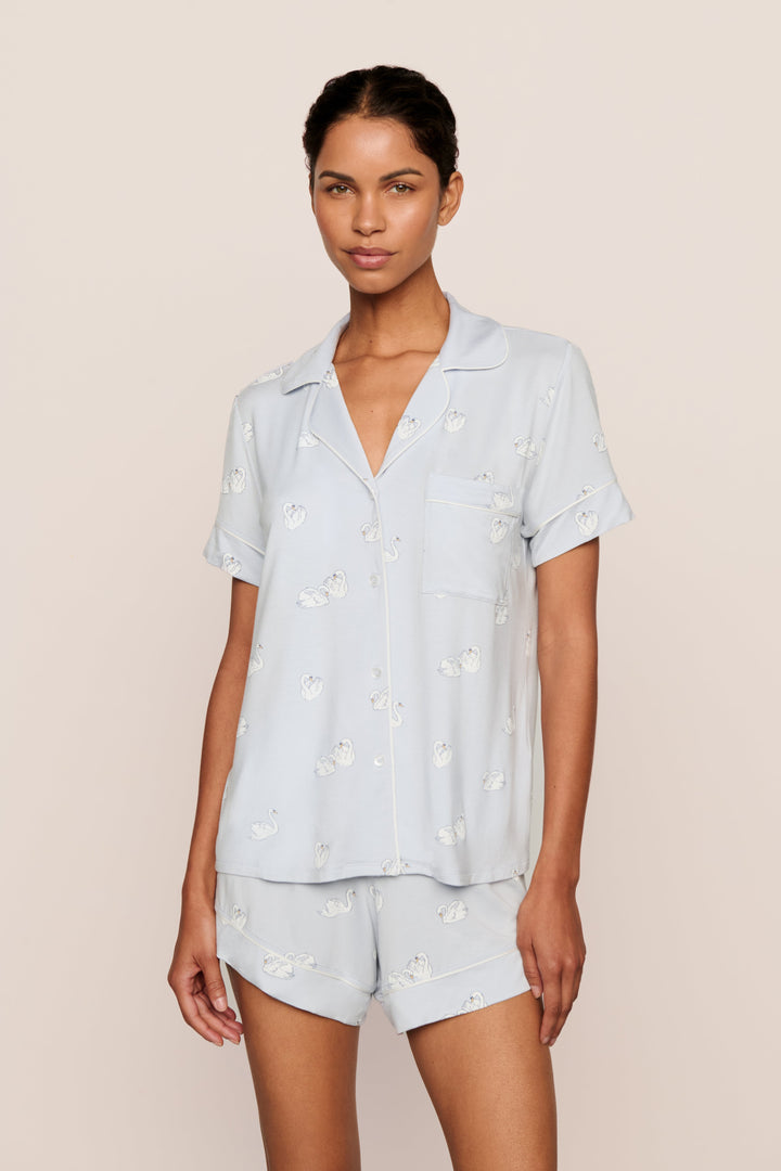 Gisele Printed Relaxed Short PJ Set