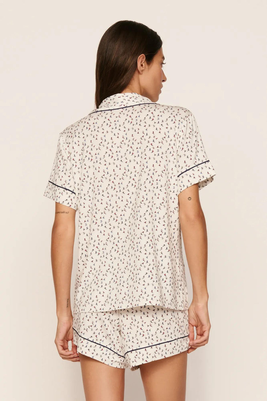 Gisele Printed Relaxed Short PJ Set