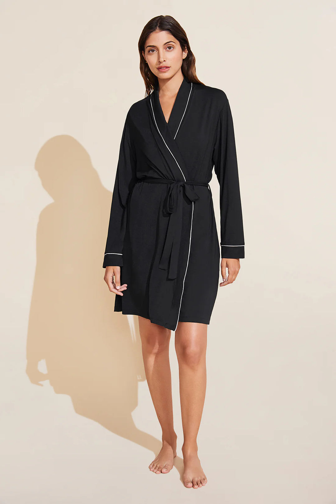 Gisele Tuxedo Robe - Beestung Lingerie