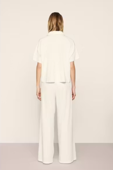 Pima Cotton Short Sleeve Pant Set