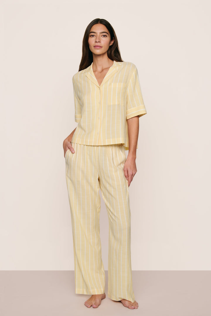 Nautico Relaxed Short Sleeve & Pant PJ Set