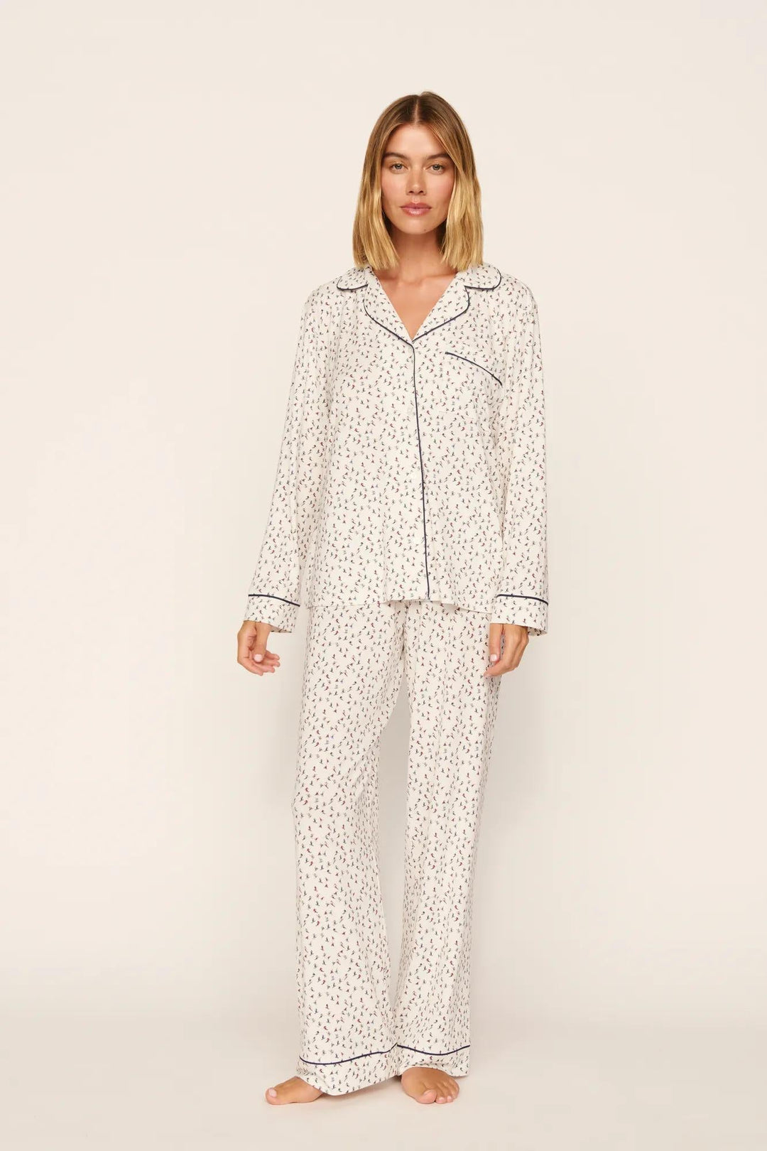 Gisele Printed Long PJ Set