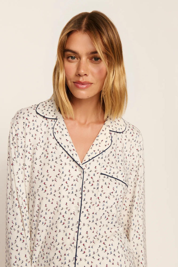 Gisele Printed Long PJ Set