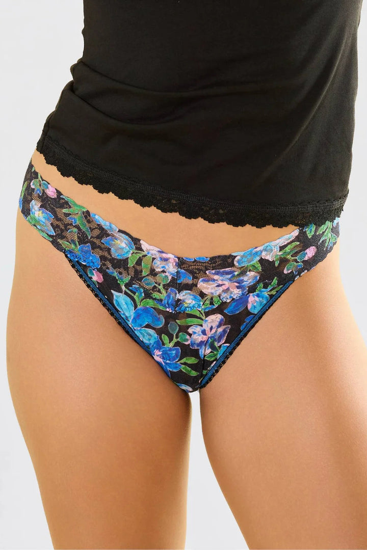 Printed Original Rise Thong