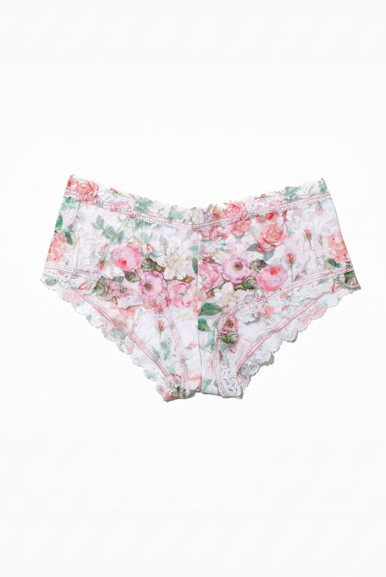 Printed Signature Lace Boyshort