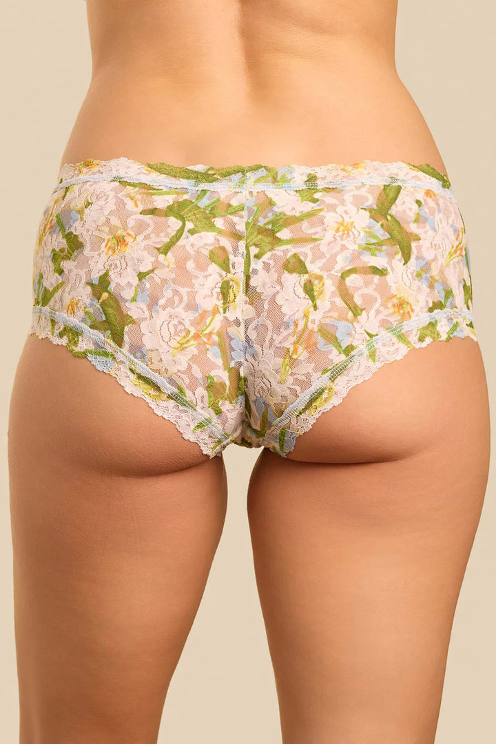 Printed Signature Lace Boyshort