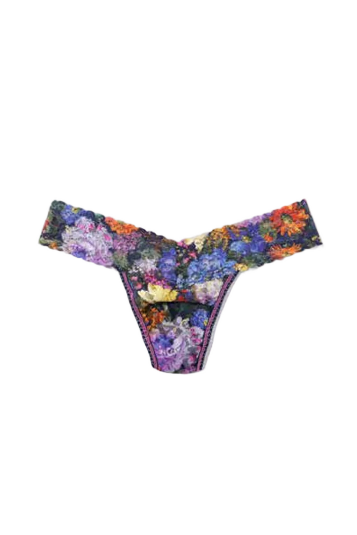 Printed Low Rise Thong