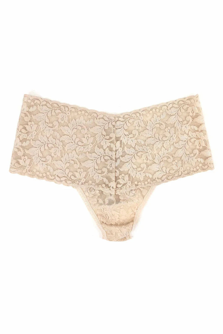 Retro Lace Thong