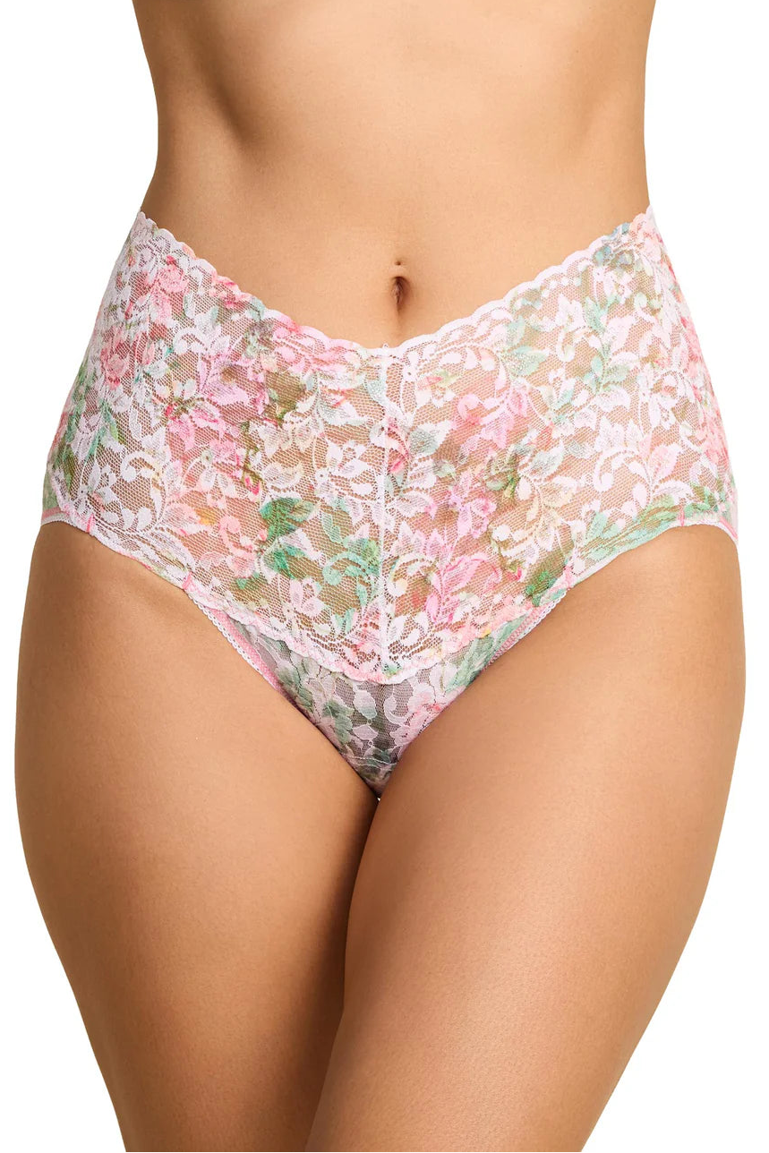 Printed Retro V-Kini Panty