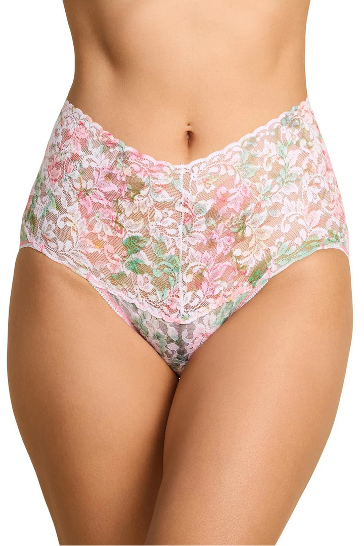Printed Retro V-Kini Panty