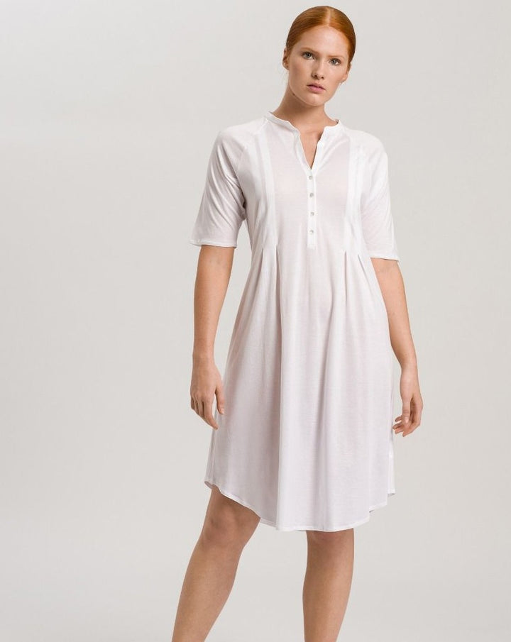 Cotton Deluxe Short Sleeve Nightdress - Beestung Lingerie