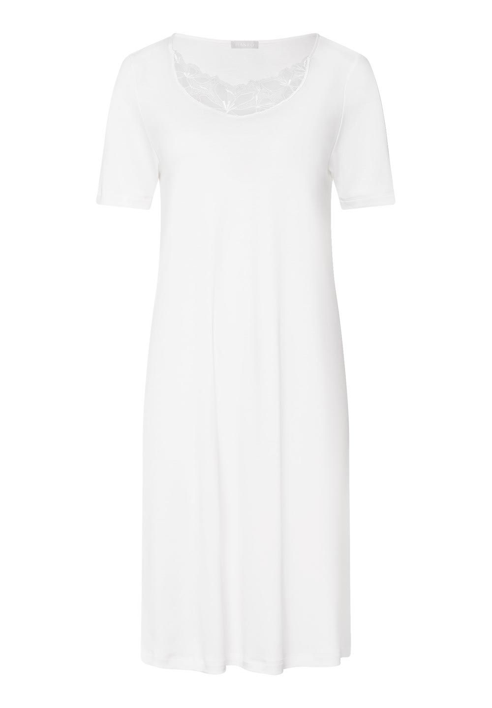 White nightgown on a white background