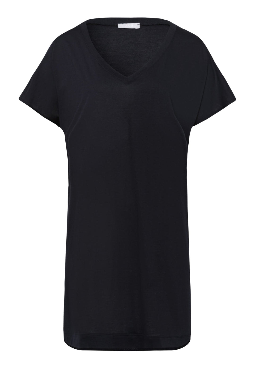 Black nightgown on a white background