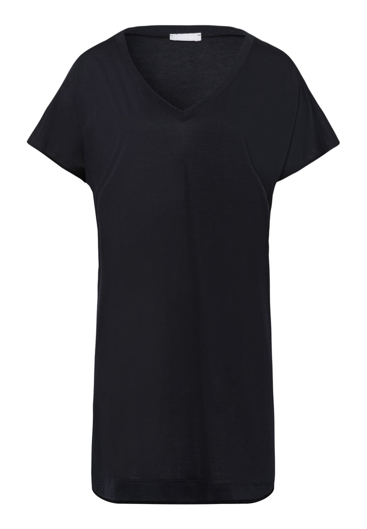 Black nightgown on a white background