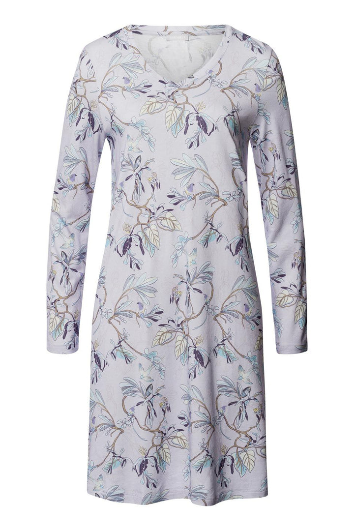 Floral patterned dress on a white background