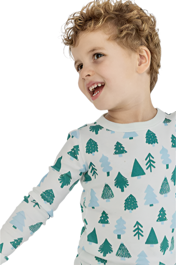 Winter Trees Kids Pajamas