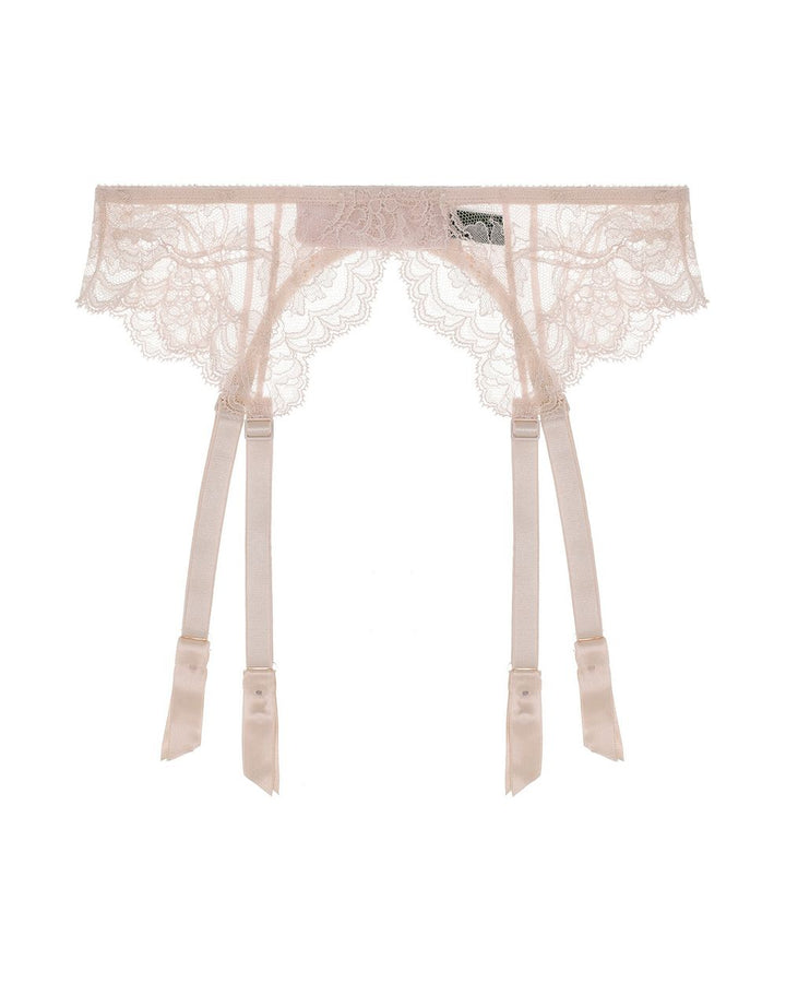 Anais Suspender Belt: Petal