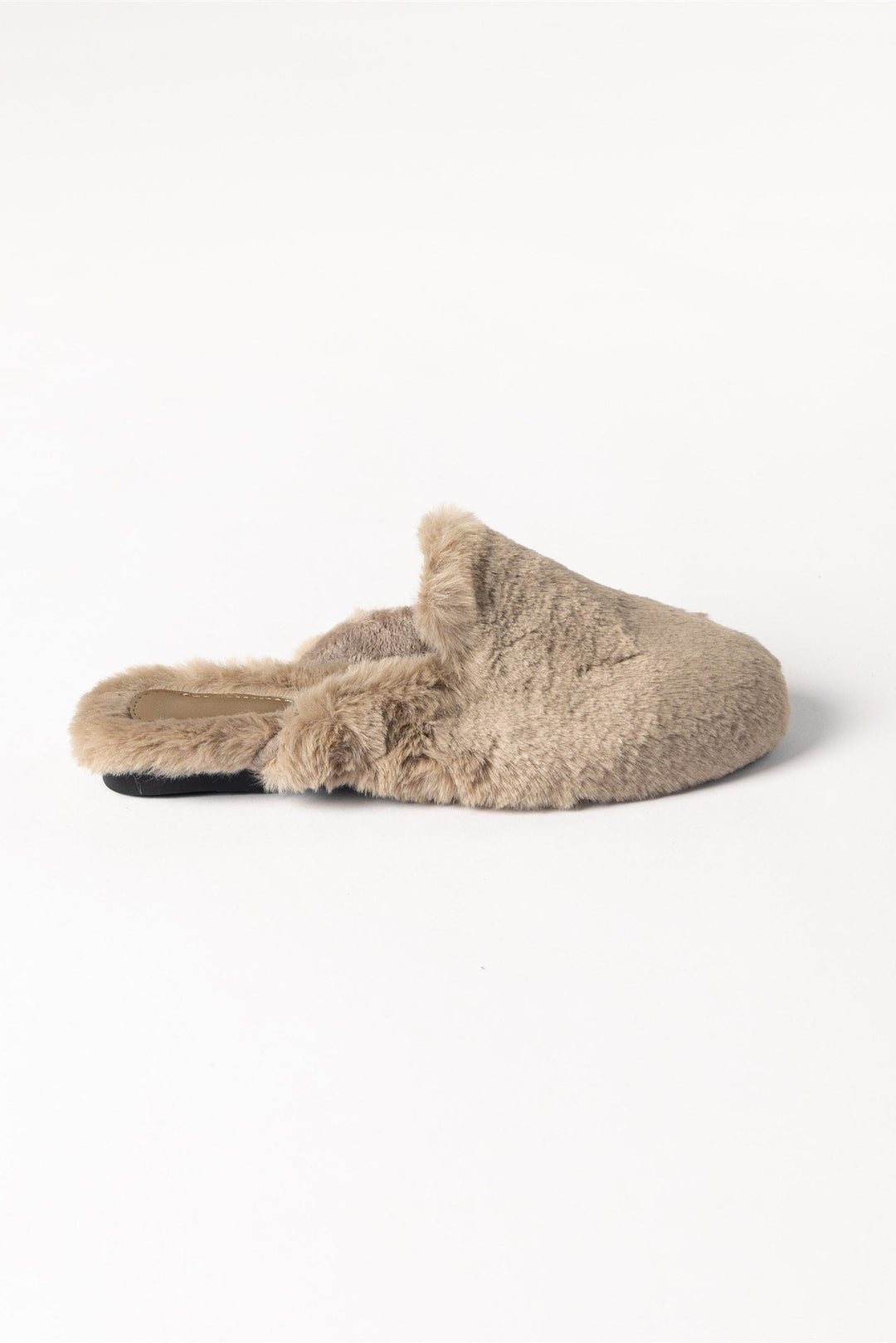 Faux Fur Mule