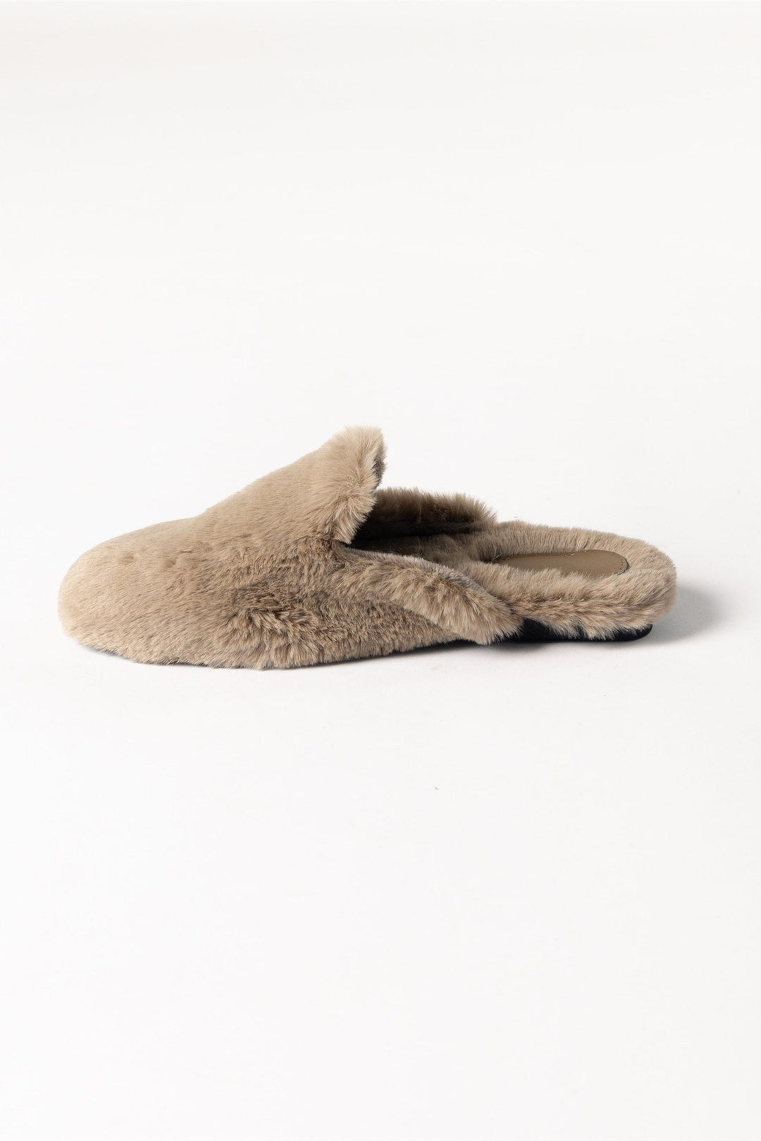 Faux Fur Mule