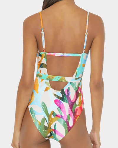Under the Sea Belted One Piece