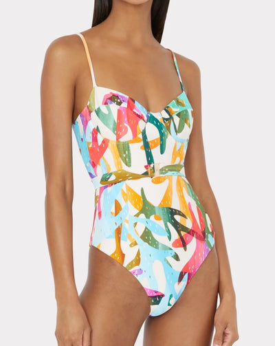 Under the Sea Belted One Piece - Beestung Lingerie