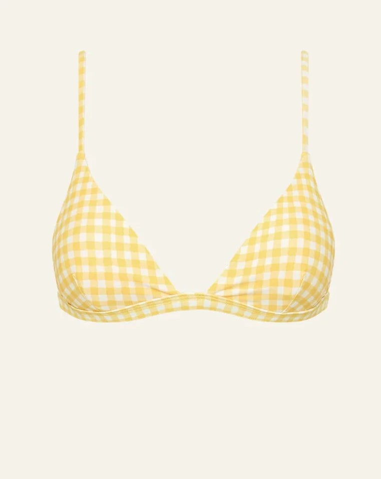 Pineapple Weekend Triangle Bikini Top - Beestung Lingerie