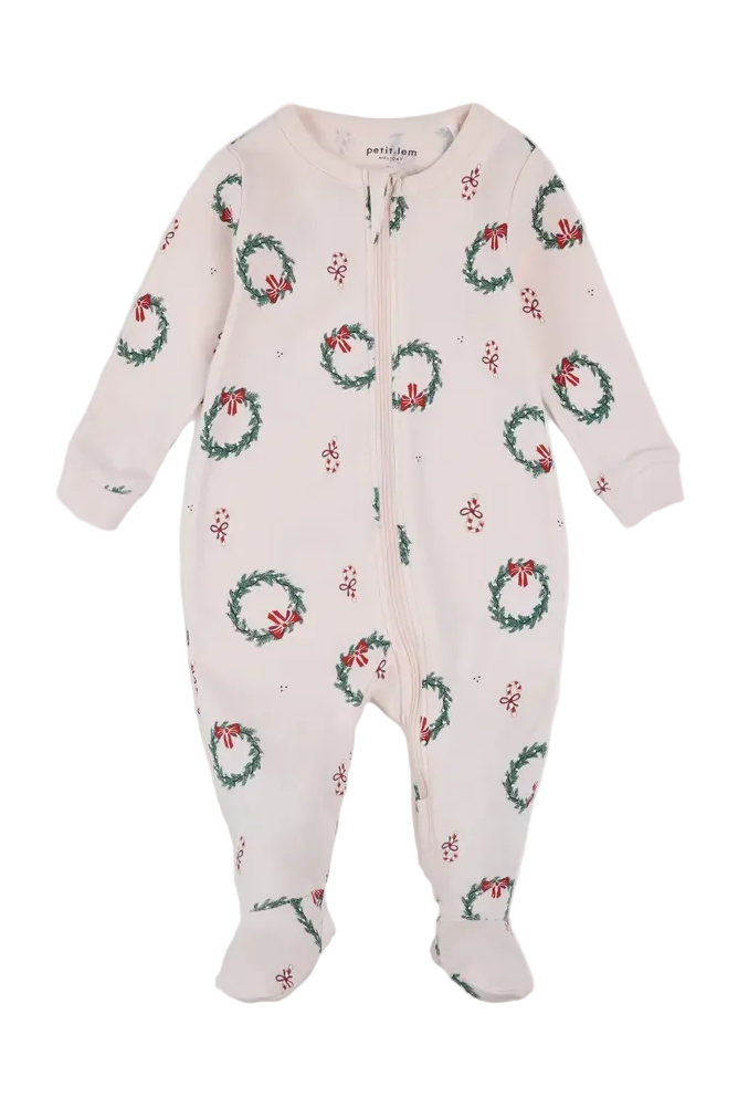 Deck The Halls Print Kids Pajamas