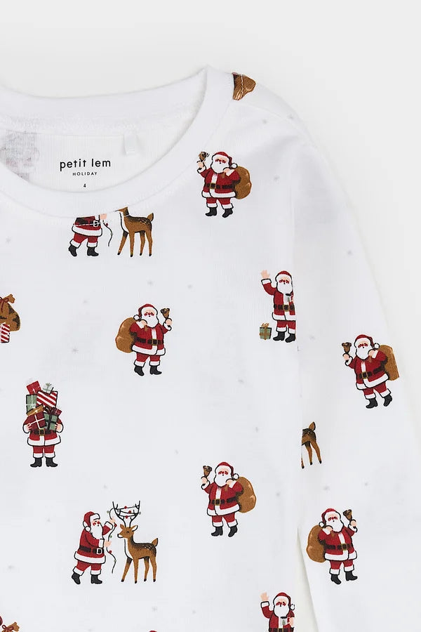 Santa's Big Night Kids Pajamas
