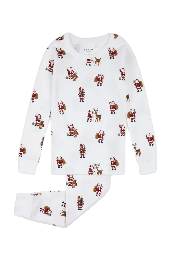 Santa's Big Night Kids Pajamas
