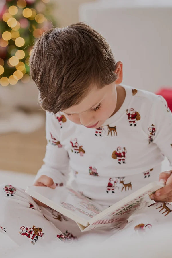 Santa's Big Night Kids Pajamas