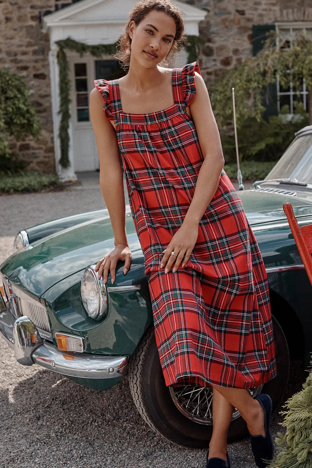 Clara Brushed Twill Nightgown