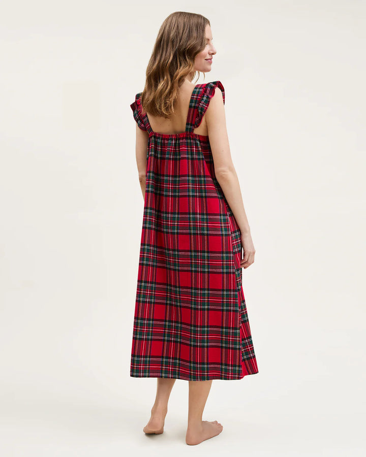 Clara Imperial Tartan Twill Nightgown