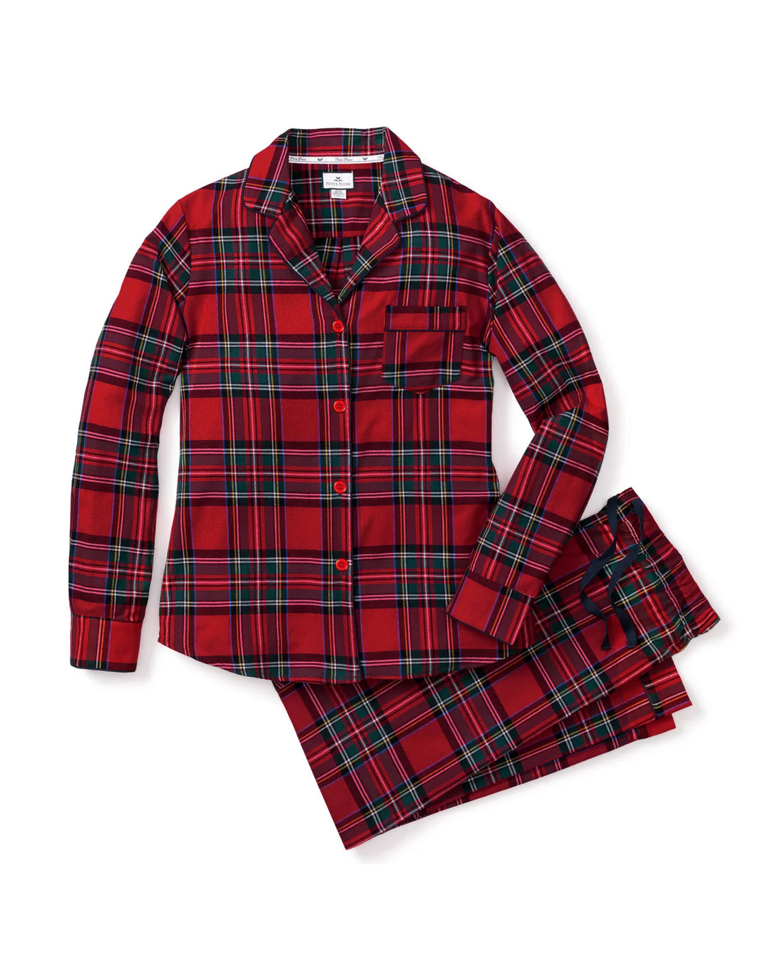 Imperial Tartan Brushed Twill Pajama Set