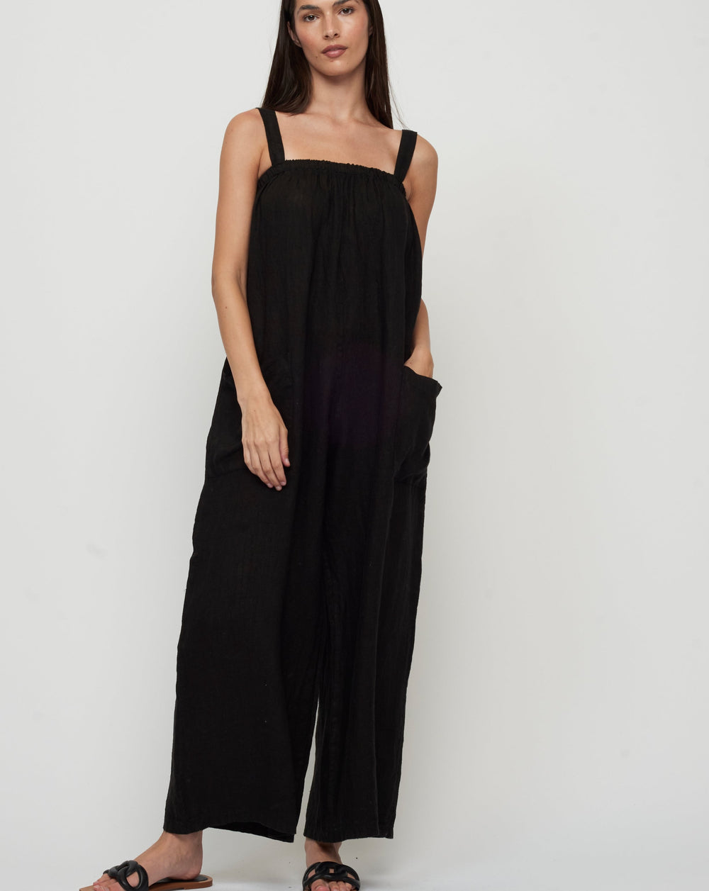 Linen Jumpsuit - Beestung Lingerie