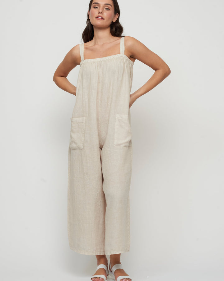 Linen Jumpsuit - Beestung Lingerie