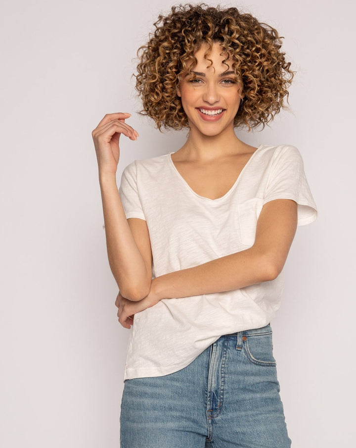 Back to Basics Slub Short Sleeve Top - Beestung Lingerie