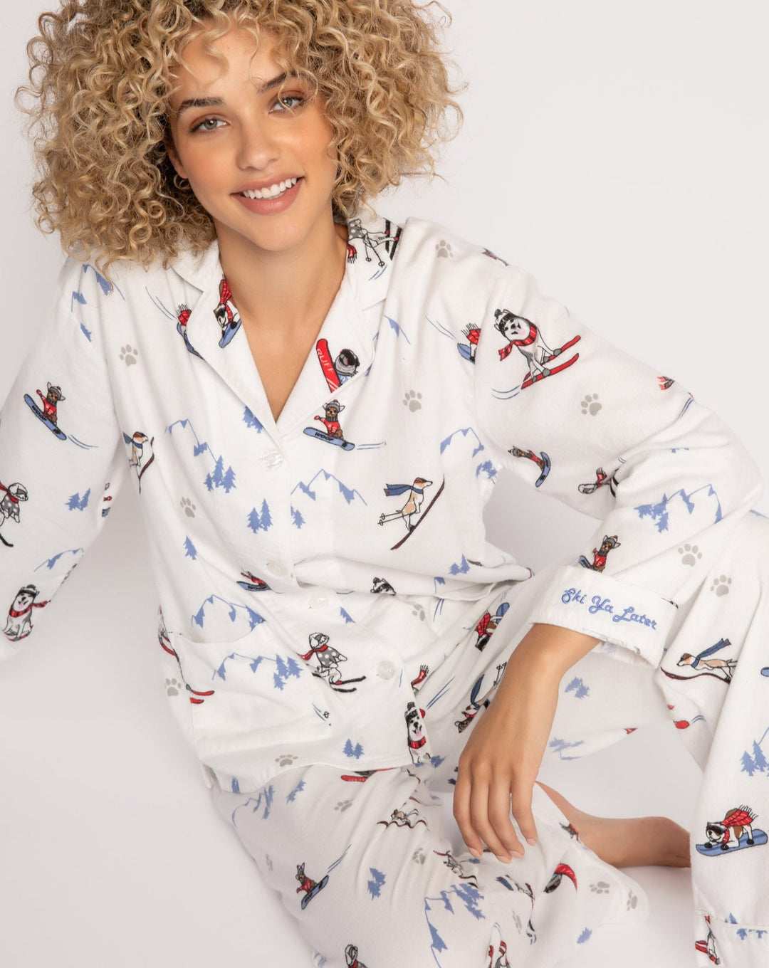 Flannel PJ Set: Size L, XL - Beestung Lingerie