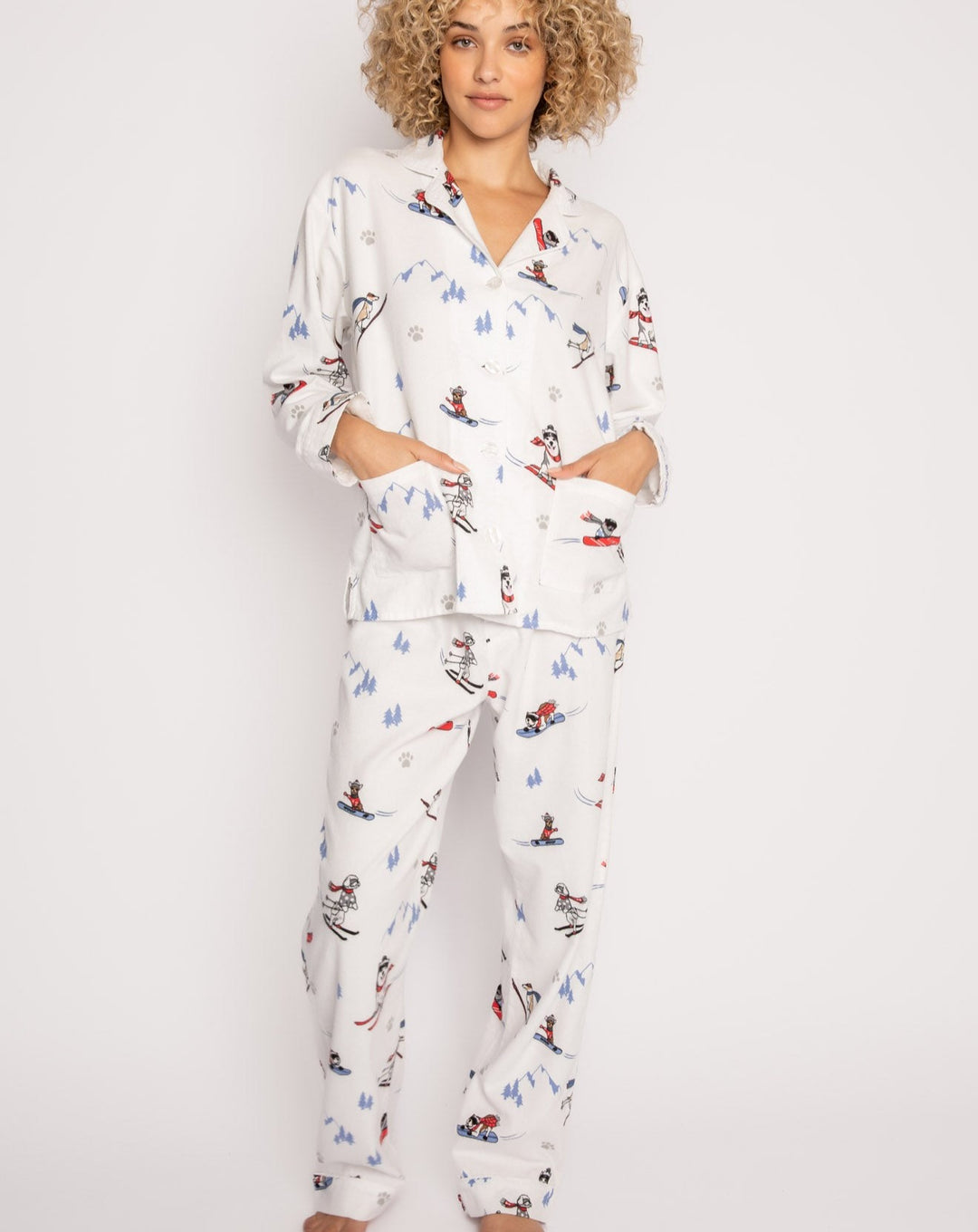 Flannel PJ Set: Size L, XL - Beestung Lingerie