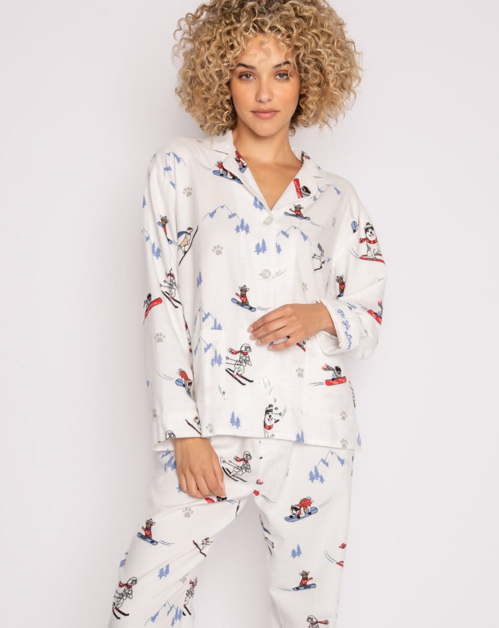 Flannel PJ Set: Size L, XL - Beestung Lingerie