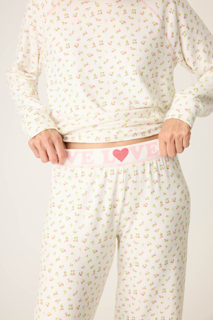 Ivory Full of Love PJ Set