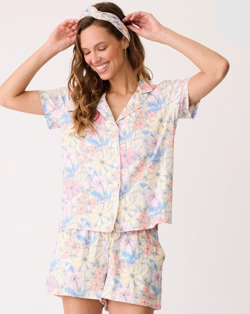 Garden Dream Short PJ Set