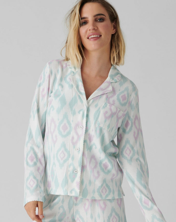 Ikat Watercolor PJ Set