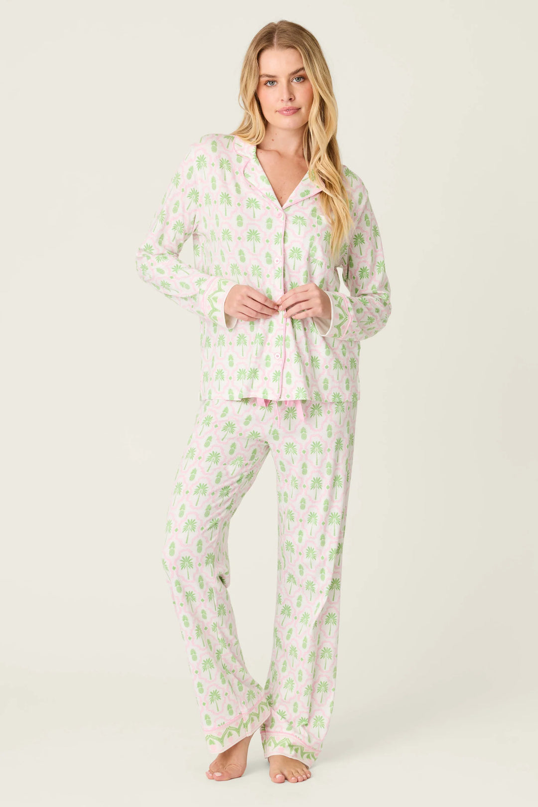 Playful Prints Long PJ Set
