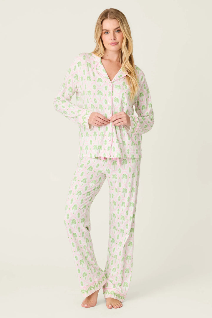 Playful Prints Long PJ Set