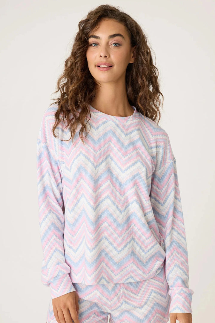 Mountain Bound Chevron PJ Set