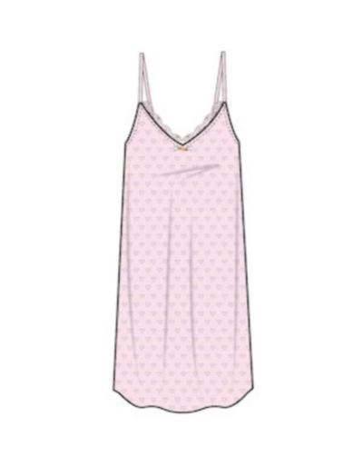 Pointelle Hearts Chemise: Size M - Beestung Lingerie
