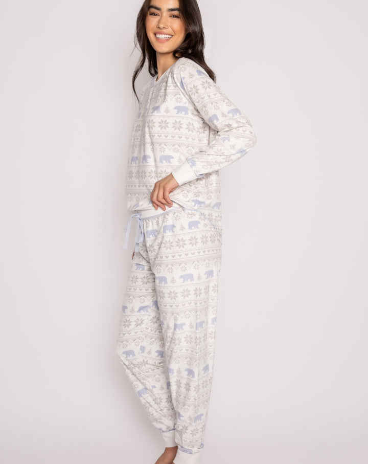 Polar Bear Express PJ Set: Size M - Beestung Lingerie